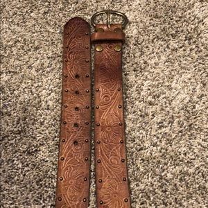 Lucky brand brown leather belt